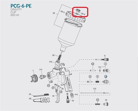 PCG 6 PE Non Drip